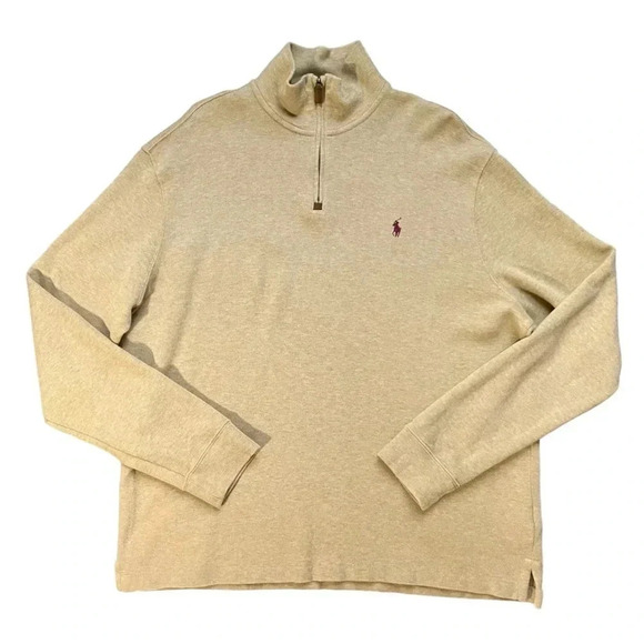 Polo Ralph Lauren Other - Polo Ralph Lauren 1/4 Zip Cotton Pullover Sweater